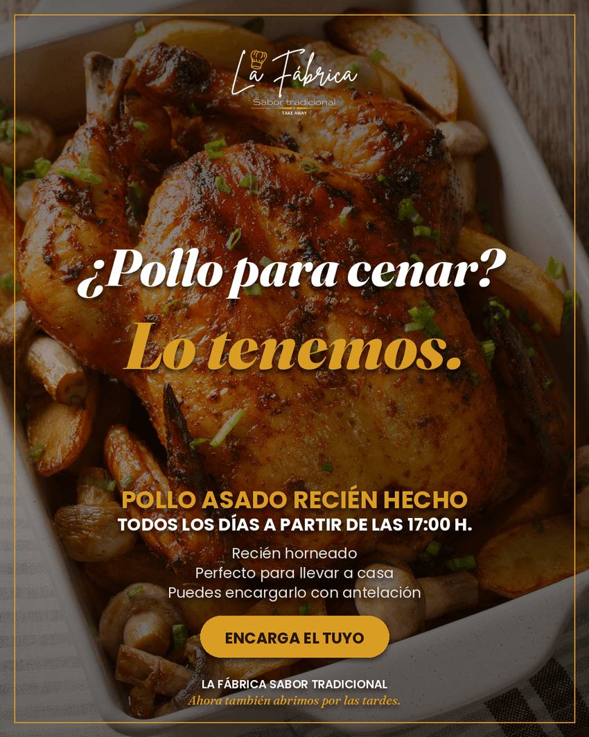 Pollo asado de La Fábrica